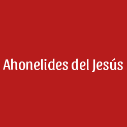 Ahonelides del Jesús