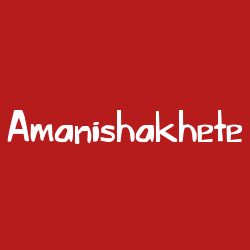 Amanishakhete