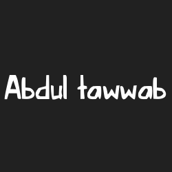 Abdul tawwab