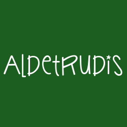 Aldetrudis
