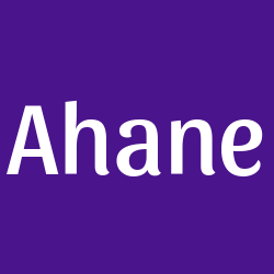Ahane