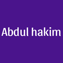 Abdul hakim