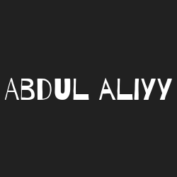 Abdul aliyy