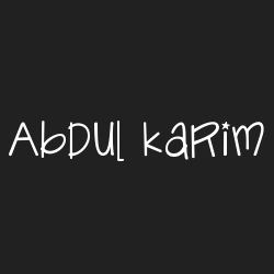 Abdul karim