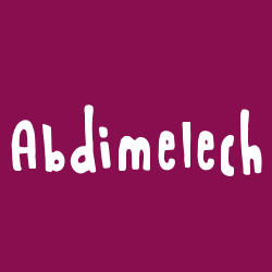 Abdimelech