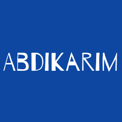 Abdikarim