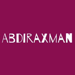 Abdiraxman