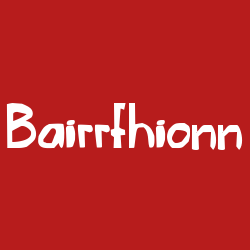 Bairrfhionn
