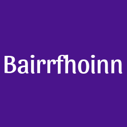 Bairrfhoinn