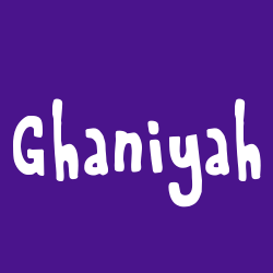Ghaniyah