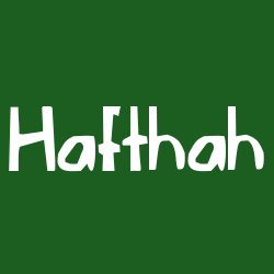 Hafthah
