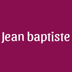Jean baptiste
