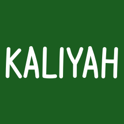 Kaliyah