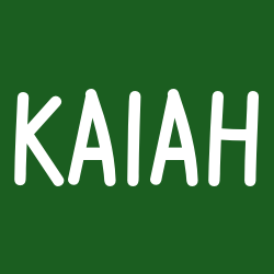 Kaiah