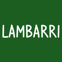 Lambarri