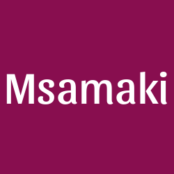 Msamaki