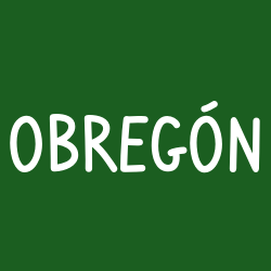 Obregón