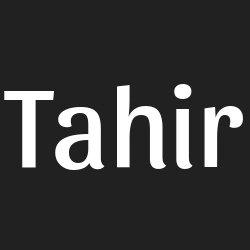 Tahir