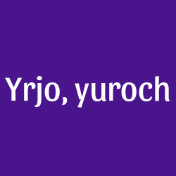 Yrjo, yuroch