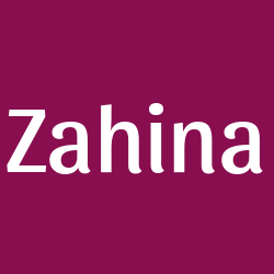 Zahina