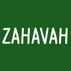 Zahavah