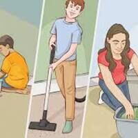 Limpiar casa ajena desordenada